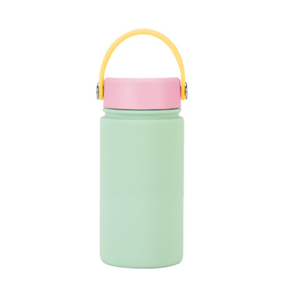 350ml Stainless Steel Sports Thermos Portable Hand-held Water Bottle