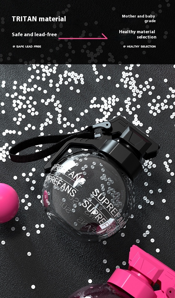 Summer Large Capacity Sports Water Cup Portable Fitness Water Bottle