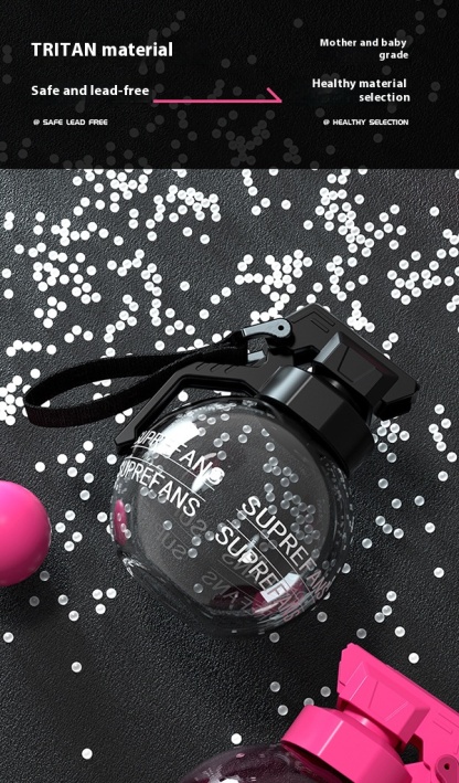 Summer Large Capacity Sports Water Cup Portable Fitness Water Bottle