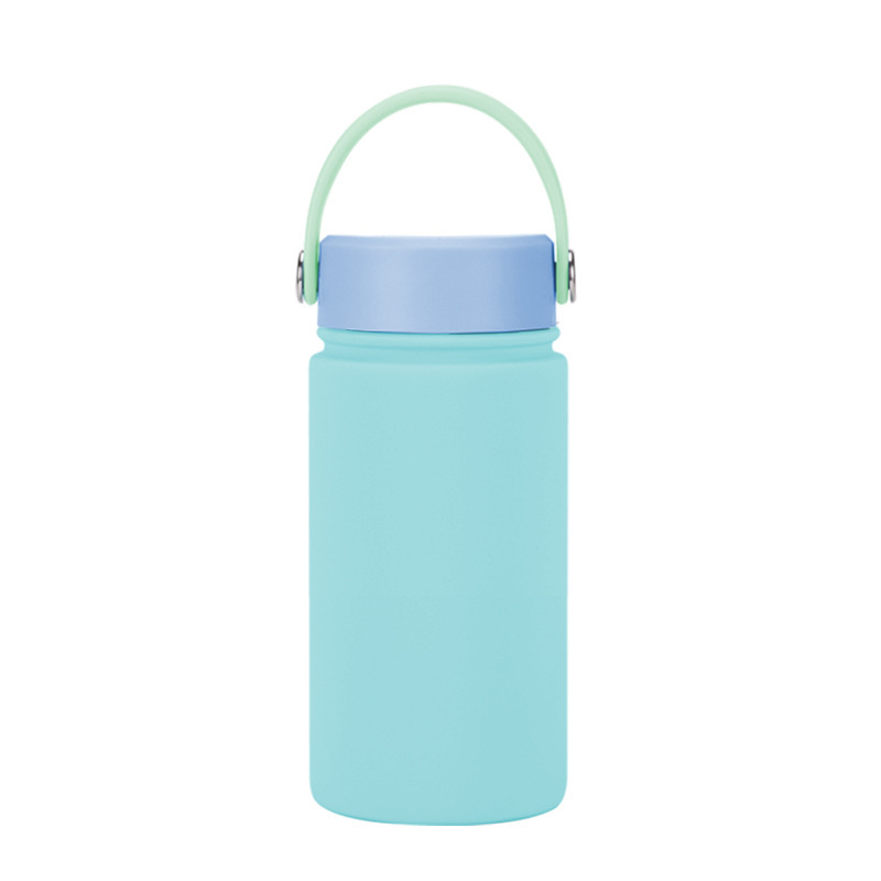 350ml Stainless Steel Sports Thermos Portable Hand-held Water Bottle