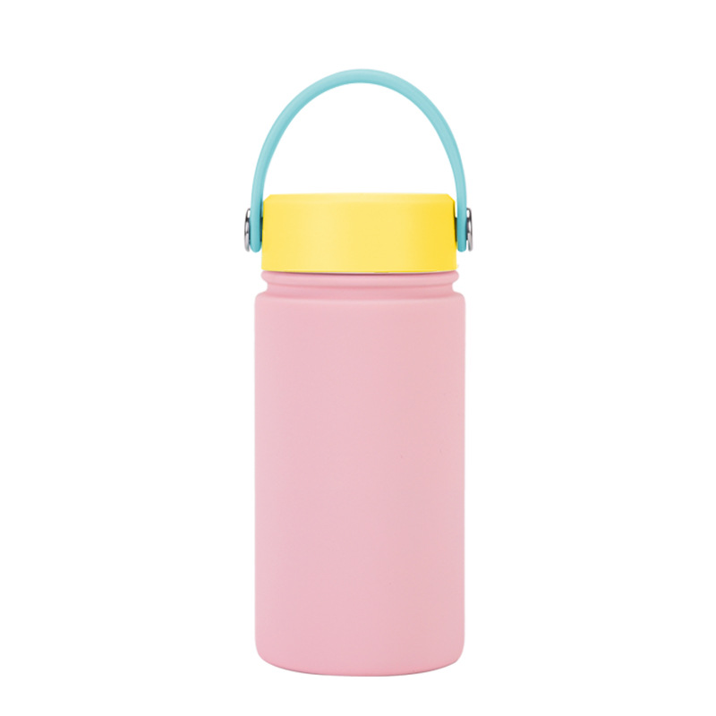 350ml Stainless Steel Sports Thermos Portable Hand-held Water Bottle