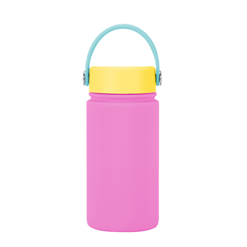 350ml Stainless Steel Sports Thermos Portable Hand-held Water Bottle