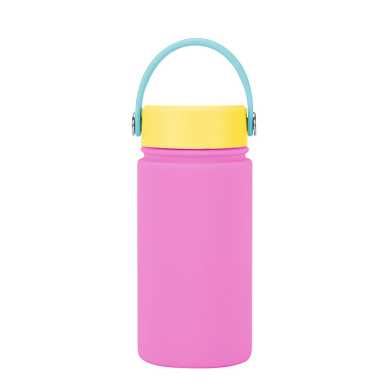 350ml Stainless Steel Sports Thermos Portable Hand-held Water Bottle