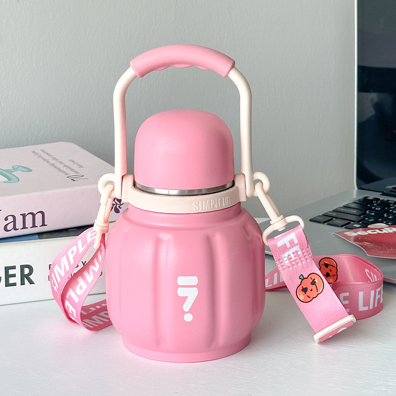 Hallowmas Large-capacity Stainless Steel Heat and Cold Preservation Cup