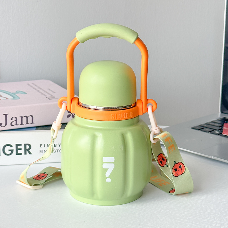 Hallowmas Large-capacity Stainless Steel Heat and Cold Preservation Cup