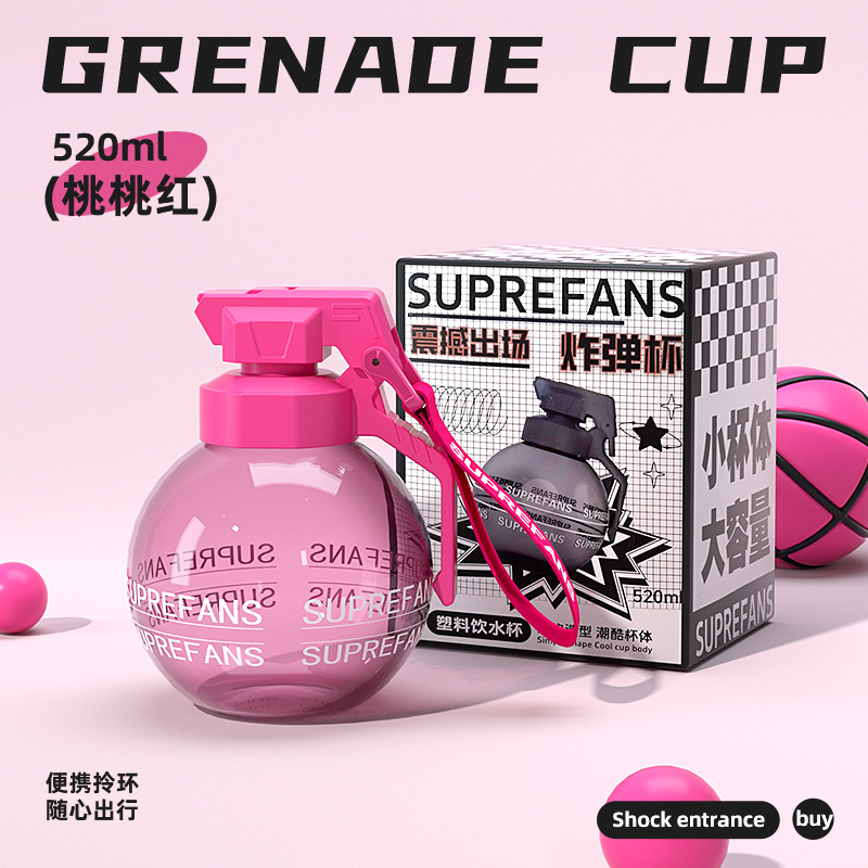 Summer Large Capacity Sports Water Cup Portable Fitness Water Bottle