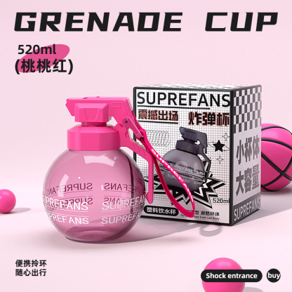 Summer Large Capacity Sports Water Cup Portable Fitness Water Bottle