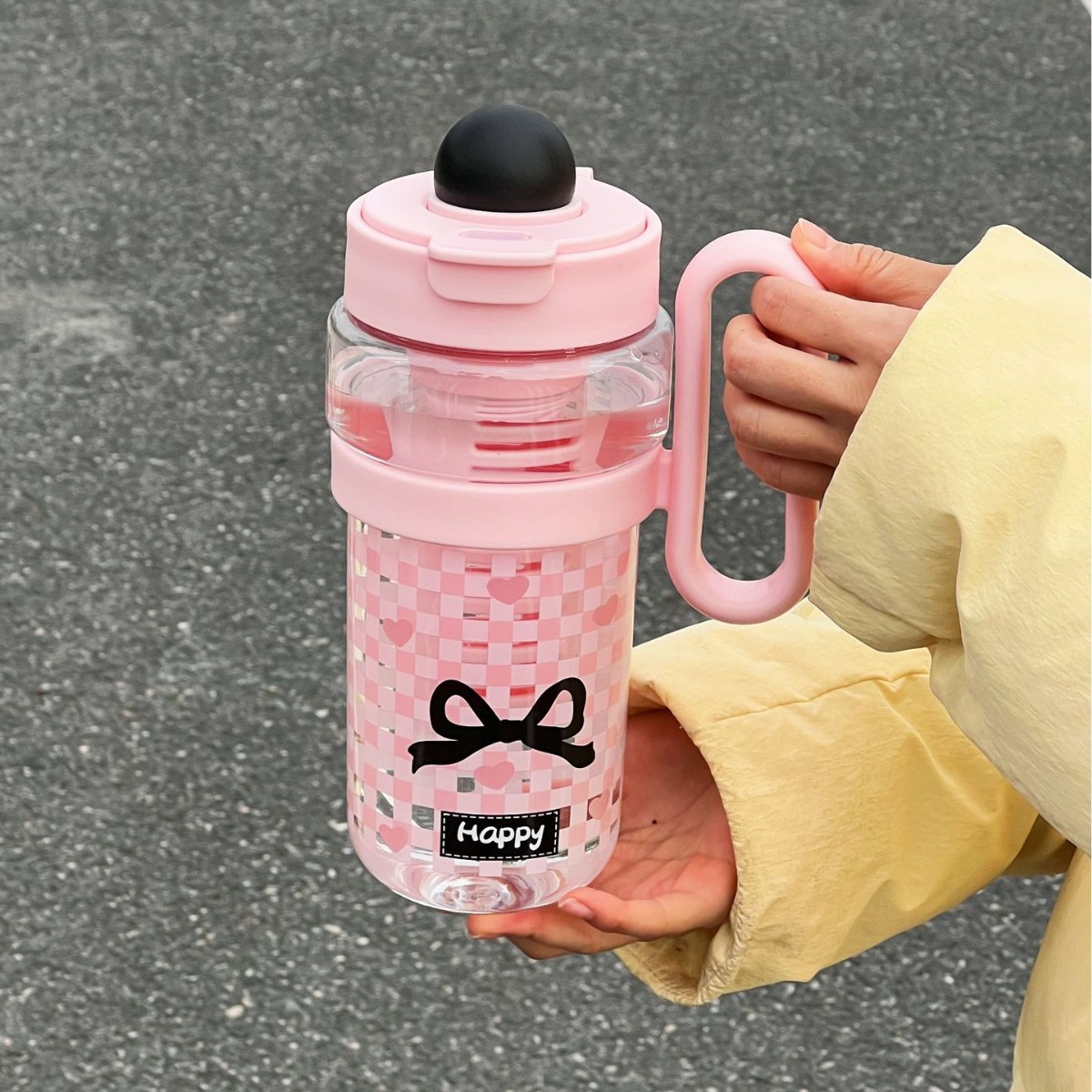 New Summer Plastic Water Cup Men and Women General Outdoor Car Office 