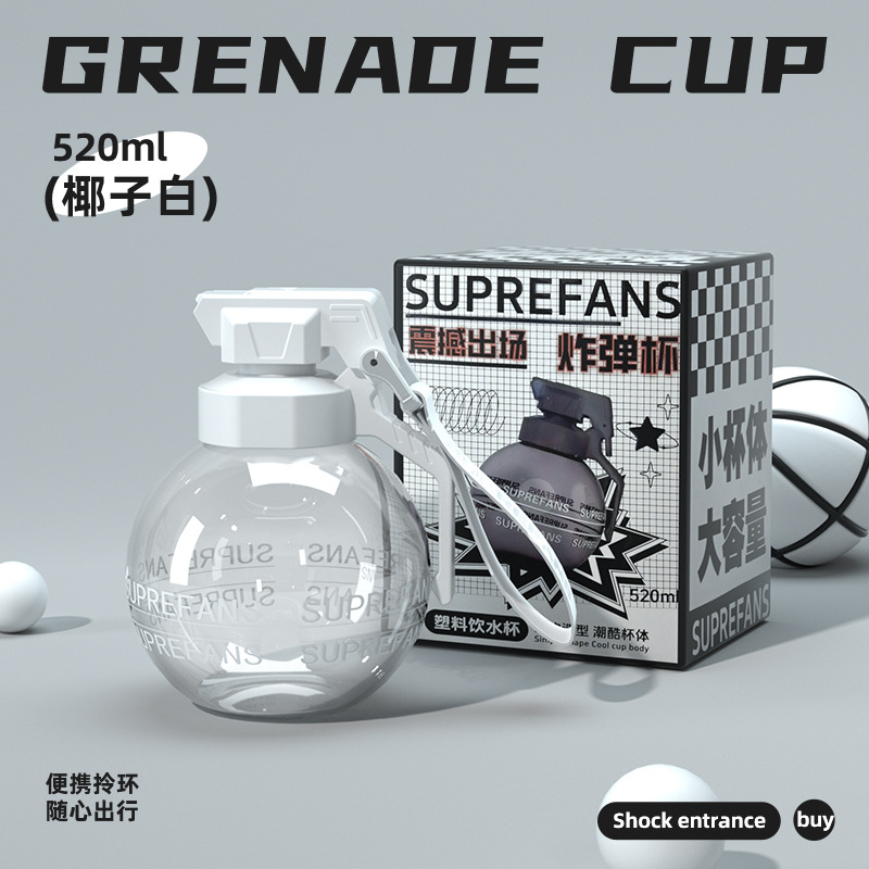 Summer Large Capacity Sports Water Cup Portable Fitness Water Bottle