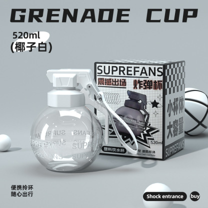 Summer Large Capacity Sports Water Cup Portable Fitness Water Bottle