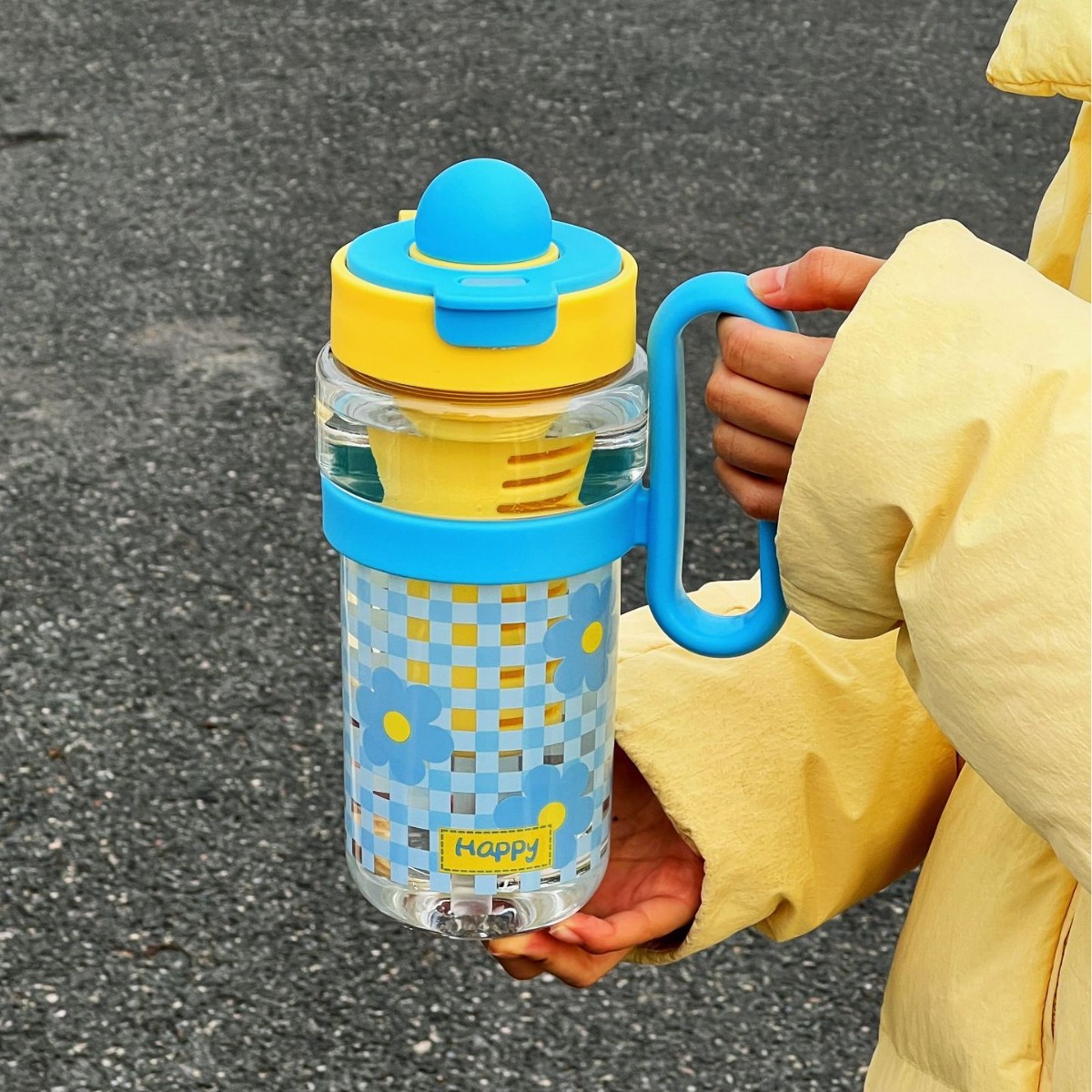 New Summer Plastic Water Cup Men and Women General Outdoor Car Office 