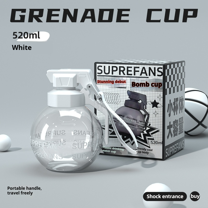 Summer Large Capacity Sports Water Cup Portable Fitness Water Bottle