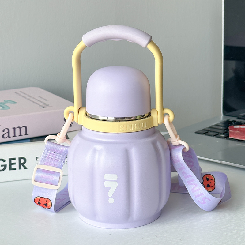 Hallowmas Large-capacity Stainless Steel Heat and Cold Preservation Cup