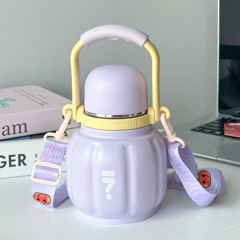 Hallowmas Large-capacity Stainless Steel Heat and Cold Preservation Cup