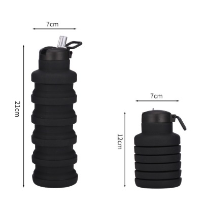 Outdoor Portable Folding  Water Bottle Silicone