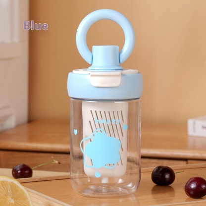 Summer Large Capacity Tea-water Separation Double-drinking Cup