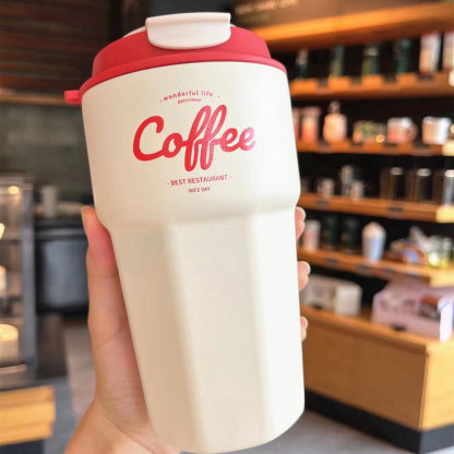 Nordic-style Stainless Steel Coffee Cup Direct Drinking Insulated Water Cup