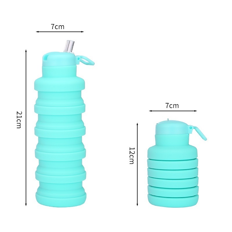 Outdoor Portable Folding  Water Bottle Silicone