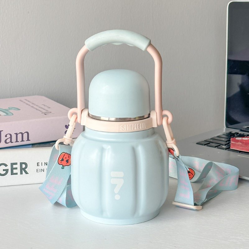 Hallowmas Large-capacity Stainless Steel Heat and Cold Preservation Cup