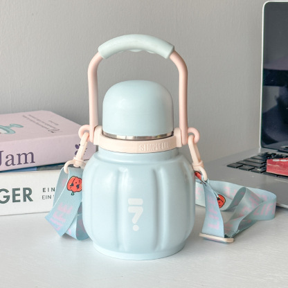 Hallowmas Large-capacity Stainless Steel Heat and Cold Preservation Cup