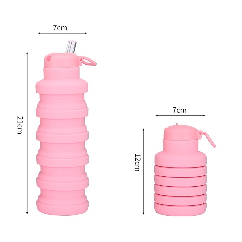 Outdoor Portable Folding  Water Bottle Silicone