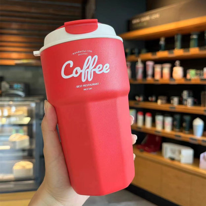 Nordic-style Stainless Steel Coffee Cup Direct Drinking Insulated Water Cup