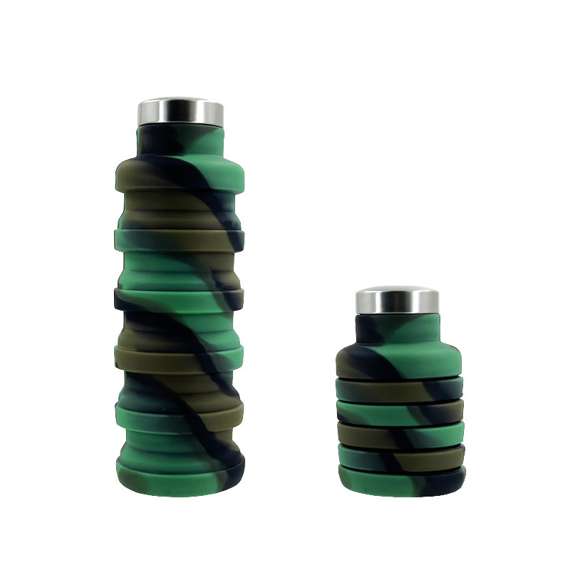 Outdoor Portable Folding  Water Bottle Silicone