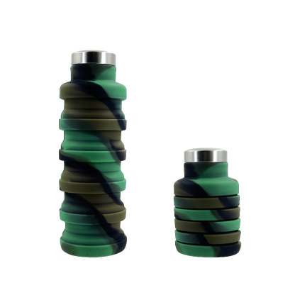 Outdoor Portable Folding  Water Bottle Silicone