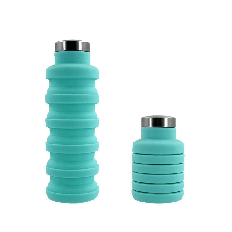 Outdoor Portable Folding Water Bottle Silicone