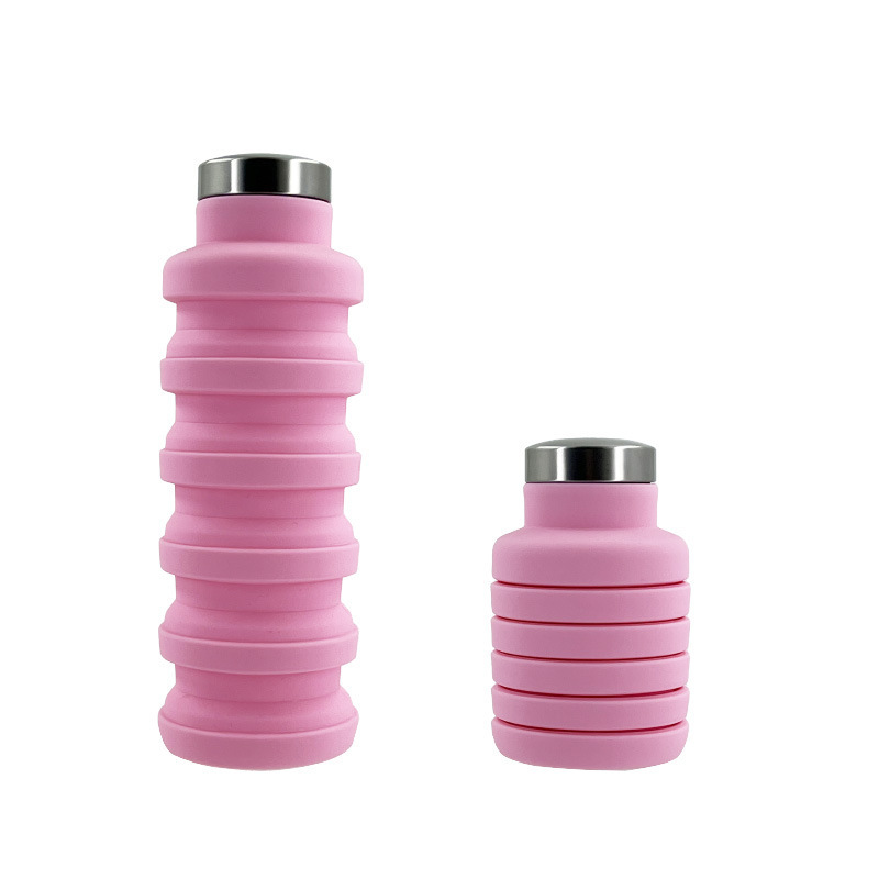 Outdoor Portable Folding  Water Bottle Silicone