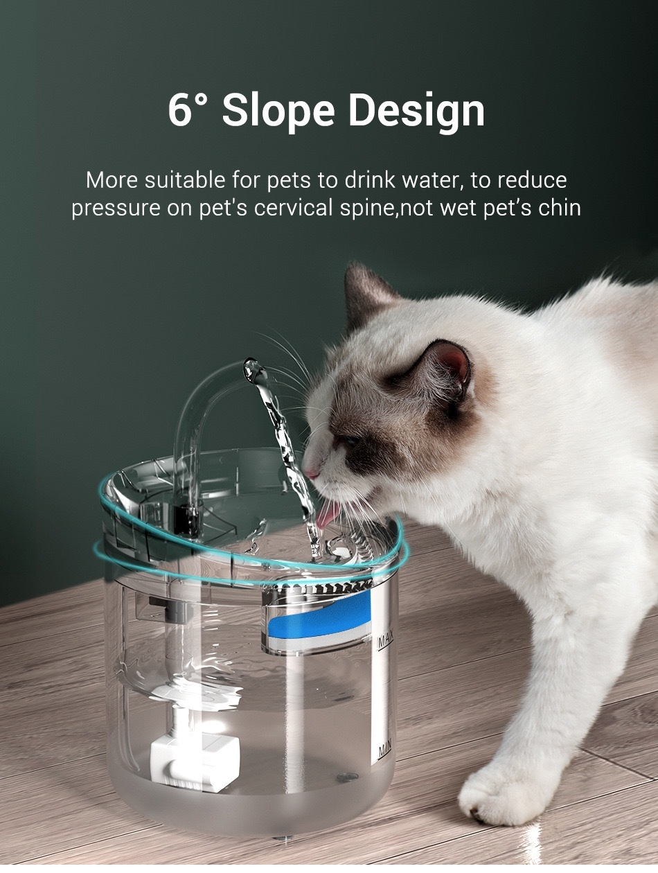 Flowing water, Smart water dispenser for pets