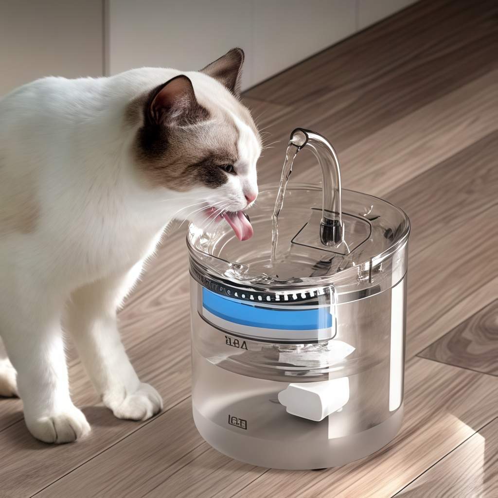 Flowing water, Smart water dispenser for pets