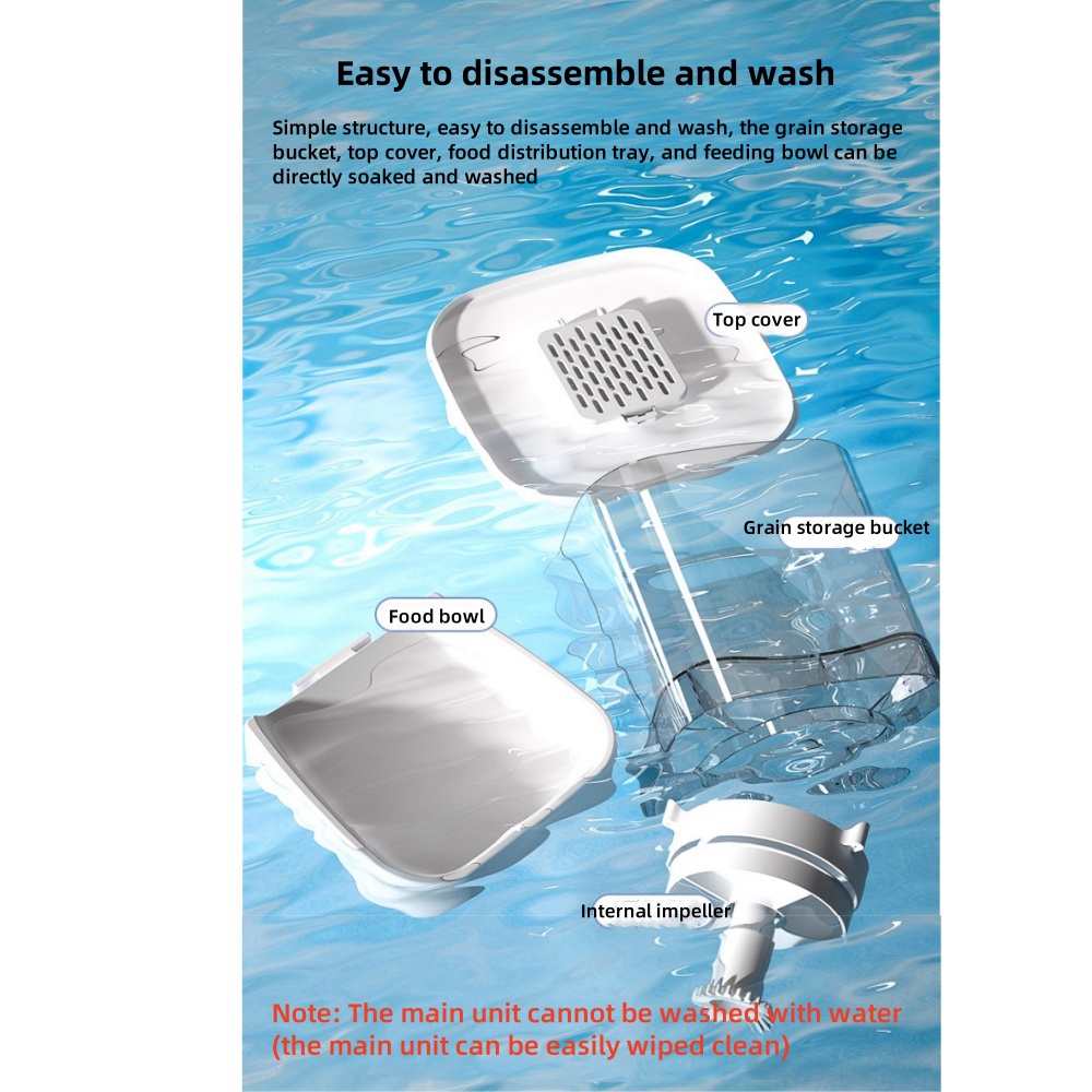 6L Large Capacity Pet Smart Feeder