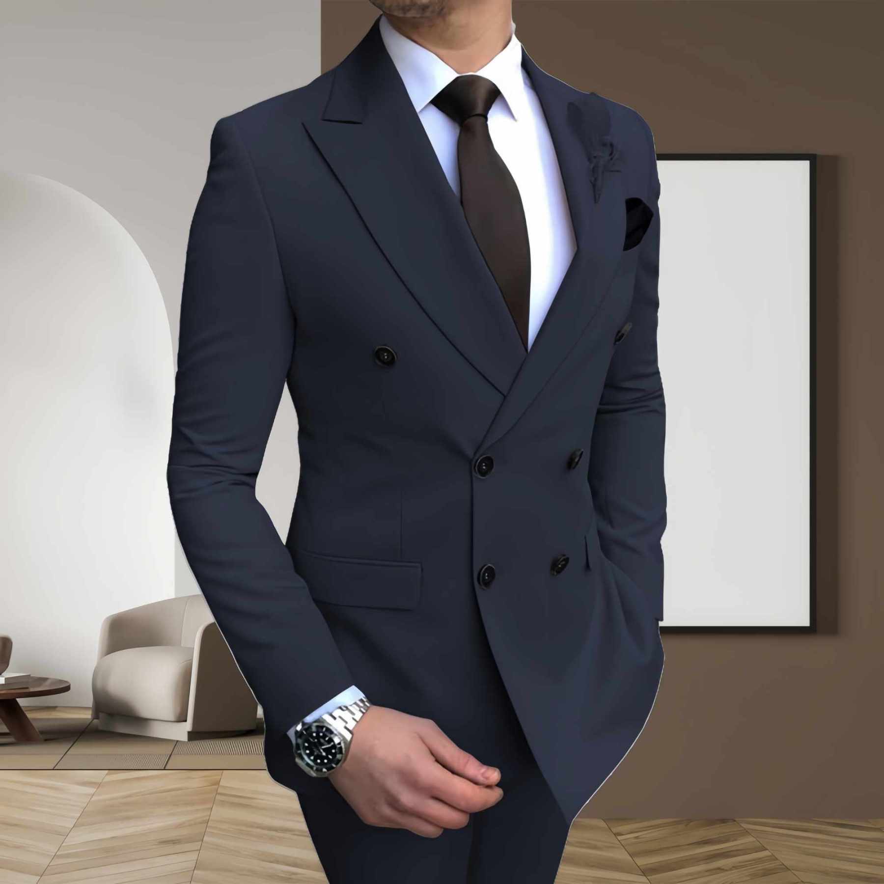 Business Casual Men's Suits Wedding Suits Men