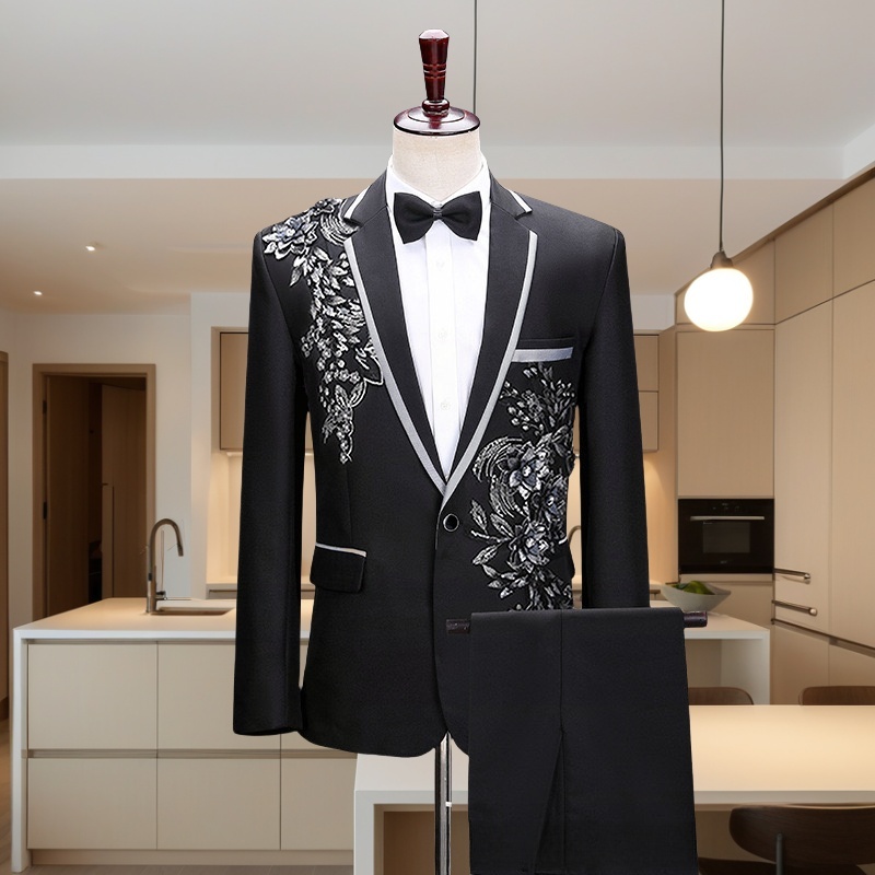 Elegant wedding suits for men Performance suits for men