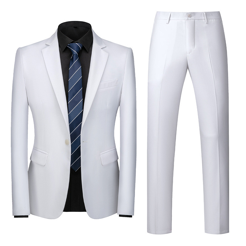 Elegant high quality wedding groomsmen suits for men