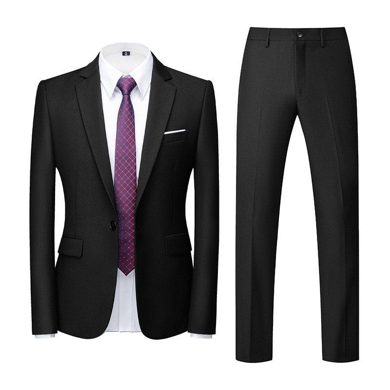Elegant high quality wedding groomsmen suits for men