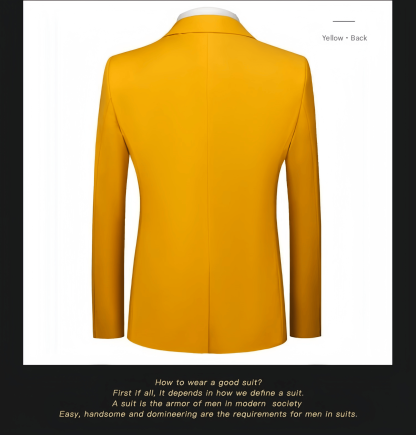 Elegant high quality wedding groomsmen suits for men