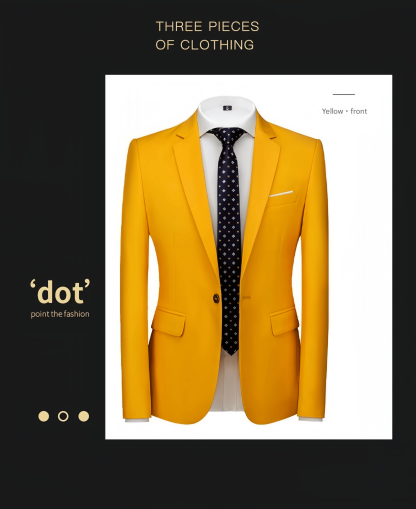 Elegant high quality wedding groomsmen suits for men