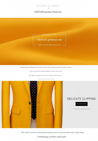 Elegant high quality wedding groomsmen suits for men