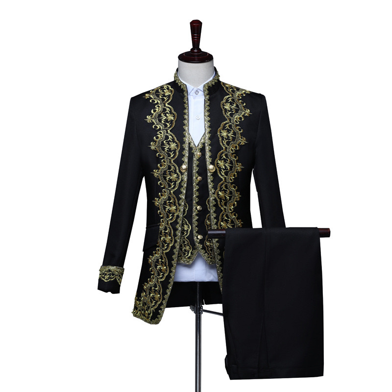 European court wedding suits for men / performance suits for men