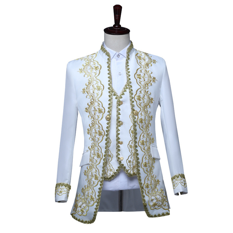 European court wedding suits for men / performance suits for men