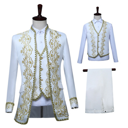 European court wedding suits for men / performance suits for men