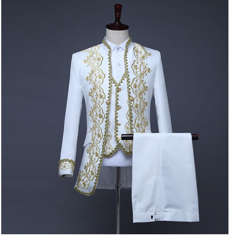 European court wedding suits for men / performance suits for men