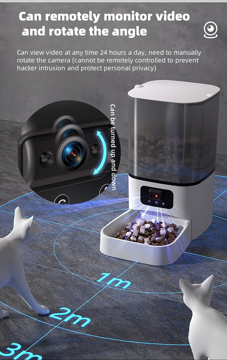 6L Large Capacity Pet Smart Feeder