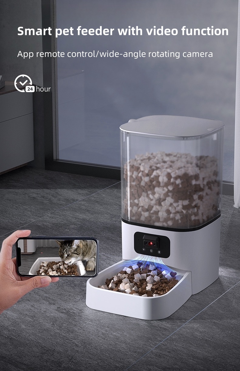 6L Large Capacity Pet Smart Feeder