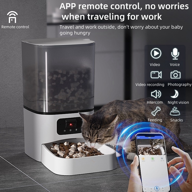 6L Large Capacity Pet Smart Feeder