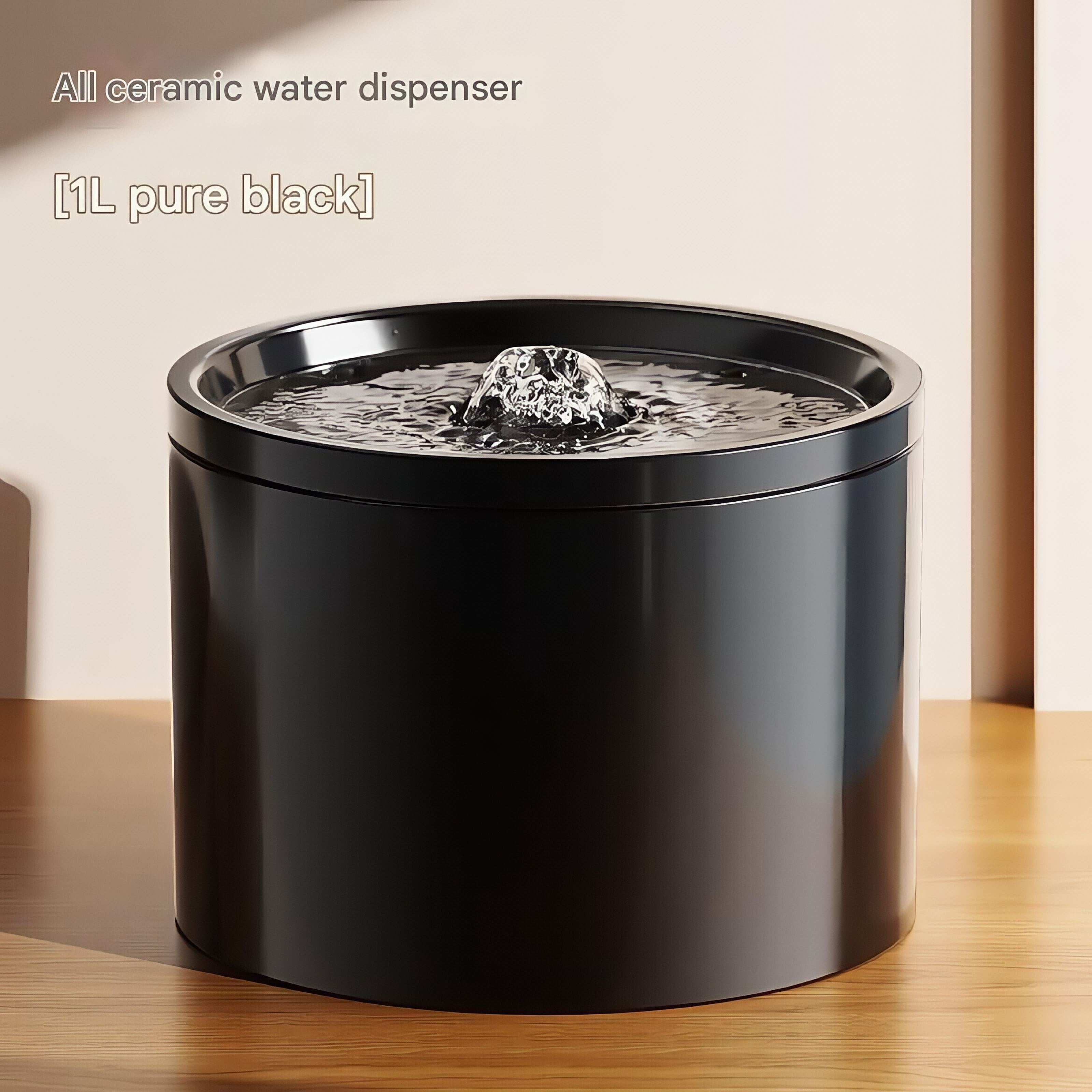 EcoSilent Pro Ceramic Pet Fountain – Smart TempTech™, Radar-Activated Flow & Self-Purify System for 24/7 Fresh Hydration