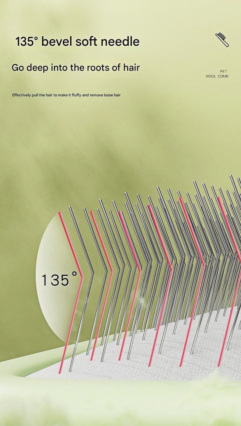 Pet Hair and Dog Grooming Brush