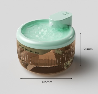 Smart induction mobile water dispenser wireless pet water dispenser